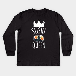 Sushi Queen Kids Long Sleeve T-Shirt